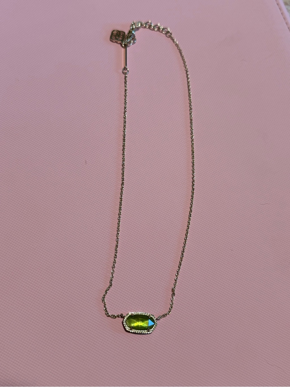 Peridot Kendra Scott Necklace